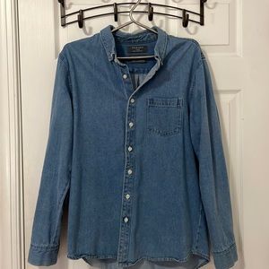 Primark Regular Fit Denim Jacket Regular Fit Size L